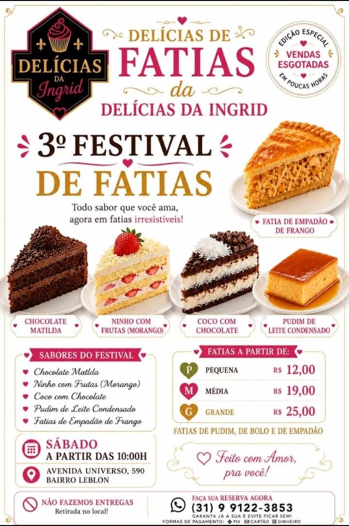 DELÍCIAS DA INGRID